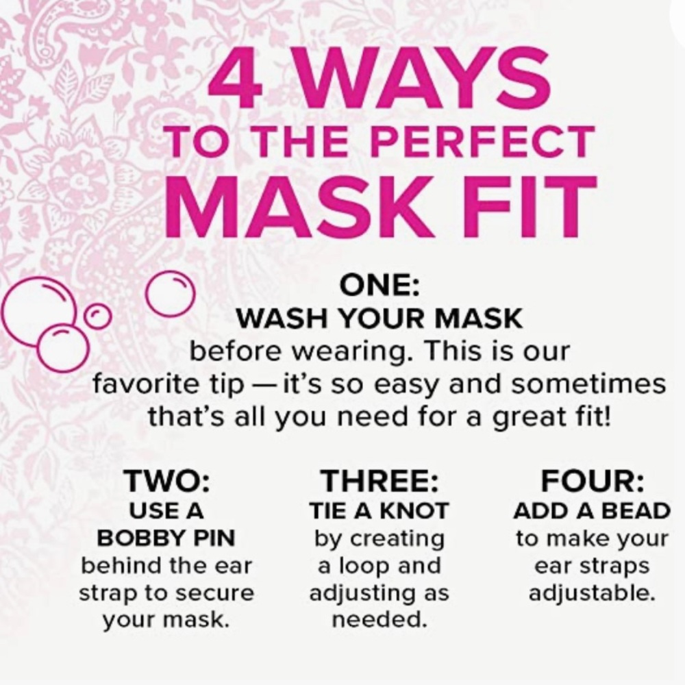 🌻SALE🌻Fitted Mask😷 - Picture 7 of 8